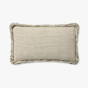 Cojin con Relleno de Plumas Oroville Natural Olive