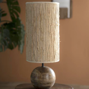 Luminaria de mesa Gadja small 21X21X55 natural
