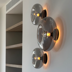 Luminaria de Pared Zepp Gris