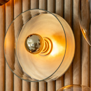 Luminaria de Pared Plafonniere Glow Cobre